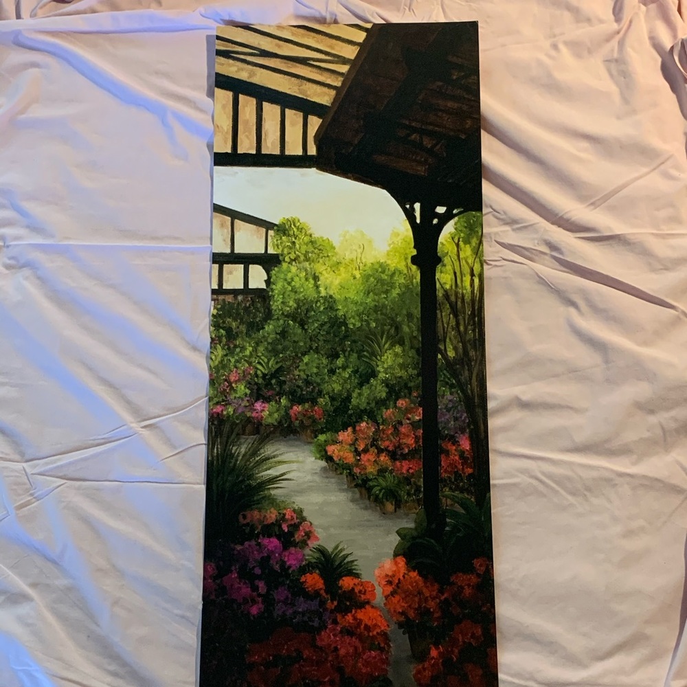 “Corner Market” by Montserrat Masdeu Art Print.